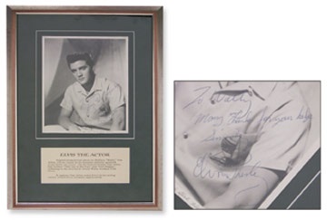 - One of the Finest Elvis Presley Signed Photos You Will Ever See