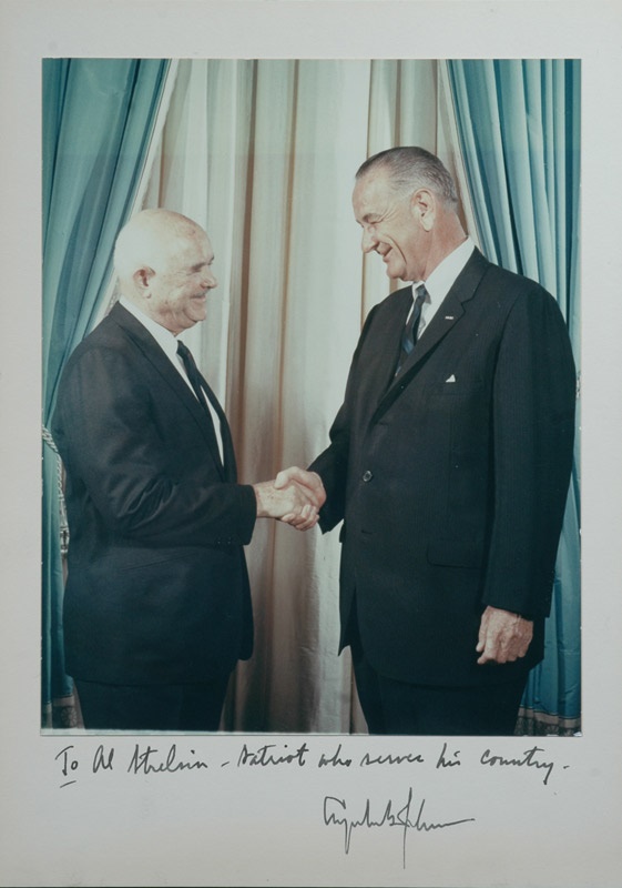 - Lyndon B. Johnson Signed Photo