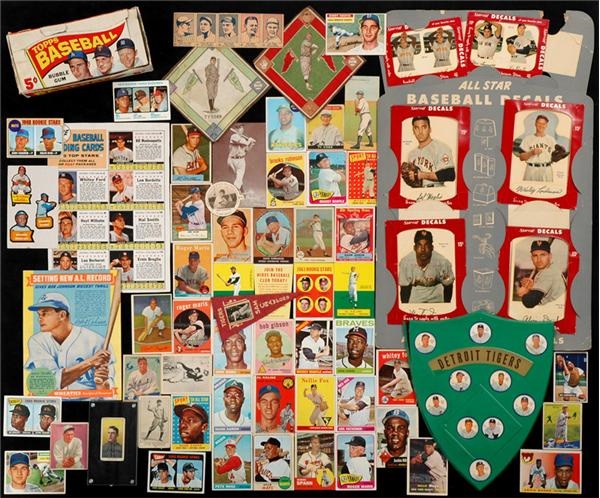 - Large Collection of Baseball Cards with Many Stars (1,000+)