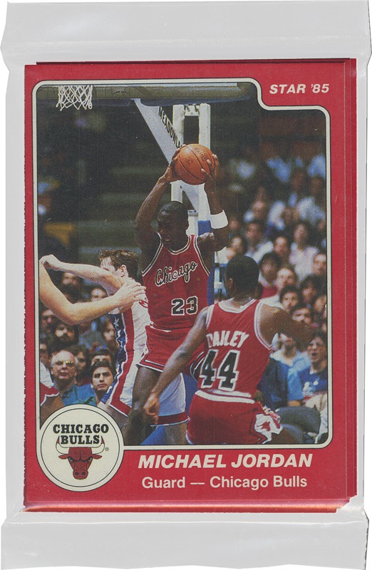 - 1984-85 Star Company Chicago Bulls Bagged Team Set Jordan Rookie