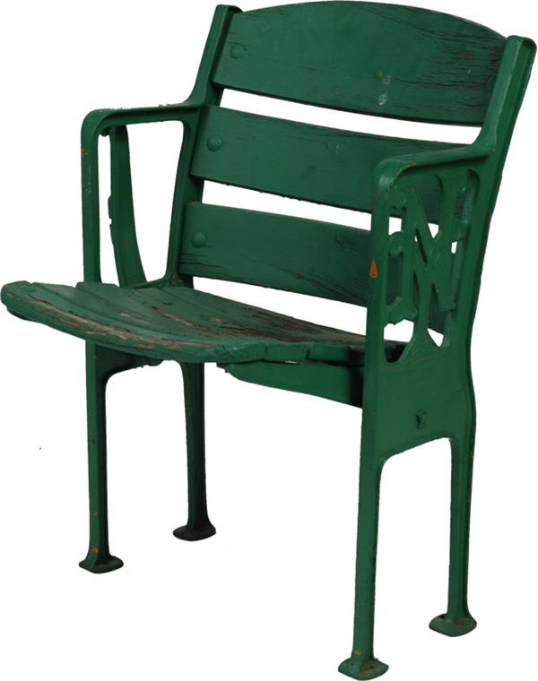 - Polo Grounds All Original Figural Seat