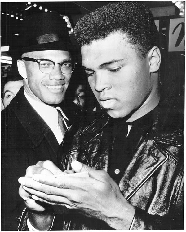 Muhammad Ali & Boxing - 1964 Cassius Clay & Malcom X