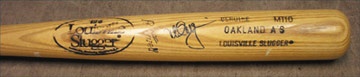 - 1980's Mark McGwire Signed Bat (34.5")