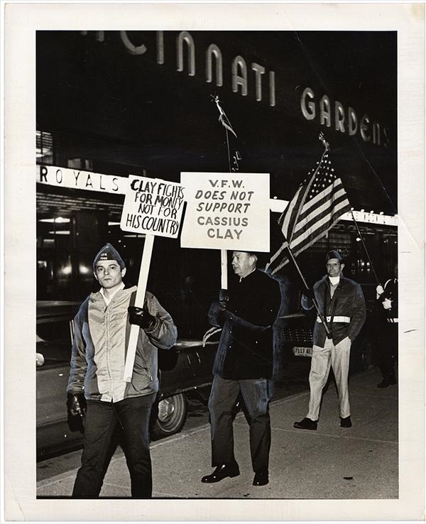 1970 Cassius Clay Protest