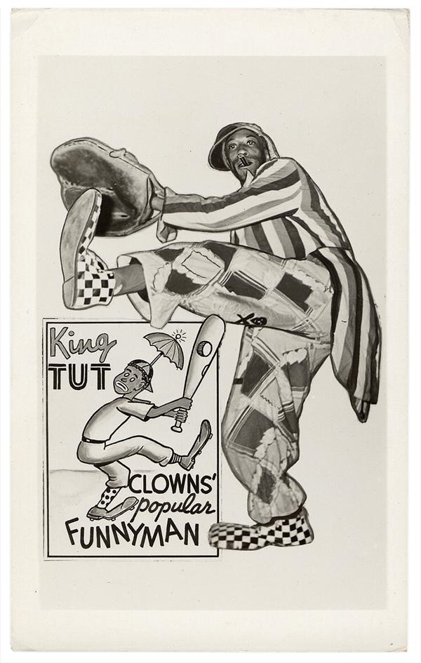 King Tut 1950s Negro League Postcard