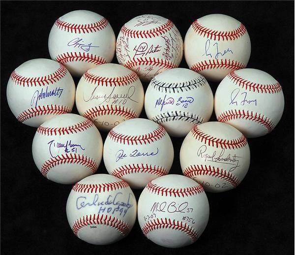 In Person Signed Baseball Collection (13)