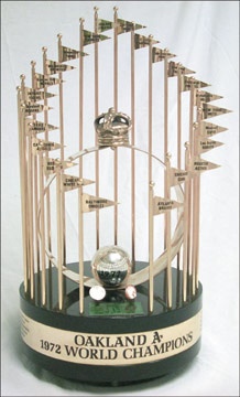 Baseball Awards - 1972 World Series Championship Large Trophy (24" tall)