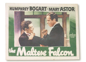 Movies - The Maltese Falcon Key Lobby Card