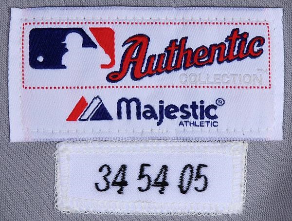 Baseball Equipment - 2005 David Ortiz Autographed Game Used Jersey