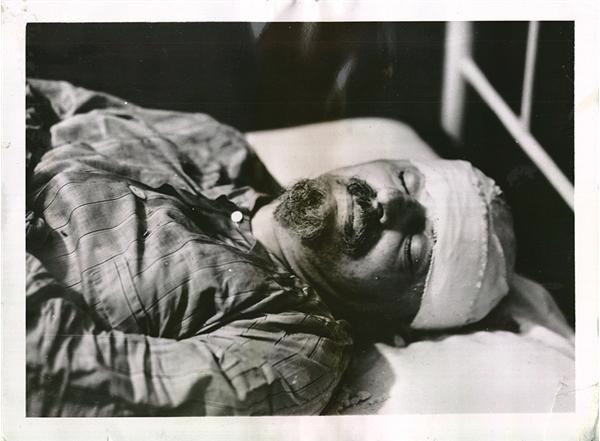 Political - Leon Trotsky Death Photo