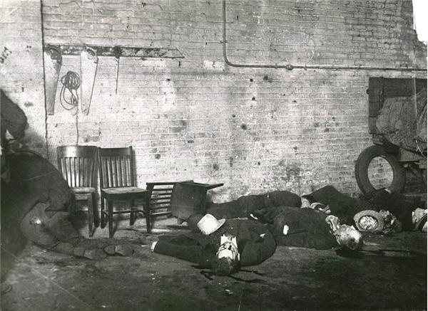 - St. Valentine’s Day Massacre (1929)