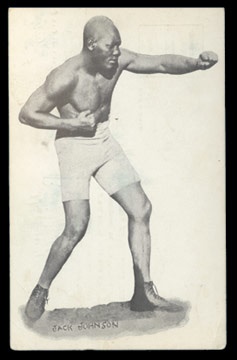 Muhammad Ali & Boxing - Circa 1910 Jack Johnson Postcard