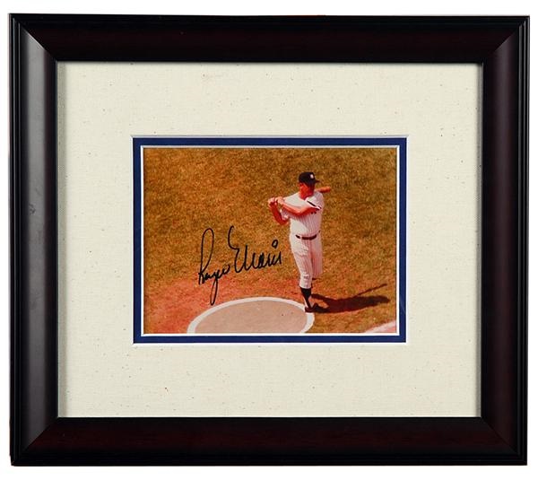 Baseball Autographs - Roger Maris Signed Photograph
