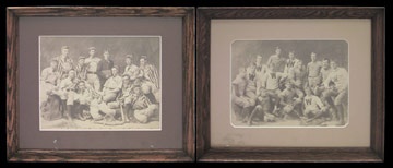 - 1880's Williams College Baseball and Football Photographs