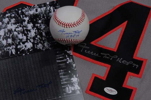 Baseball Autographs - Willie Mays Signed Collection:Including  Jersey, Photo and Ball
