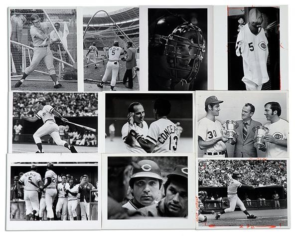 The Cincinnati Reds Photograph Collection - Johnny Bench Photograph Collection (240+)