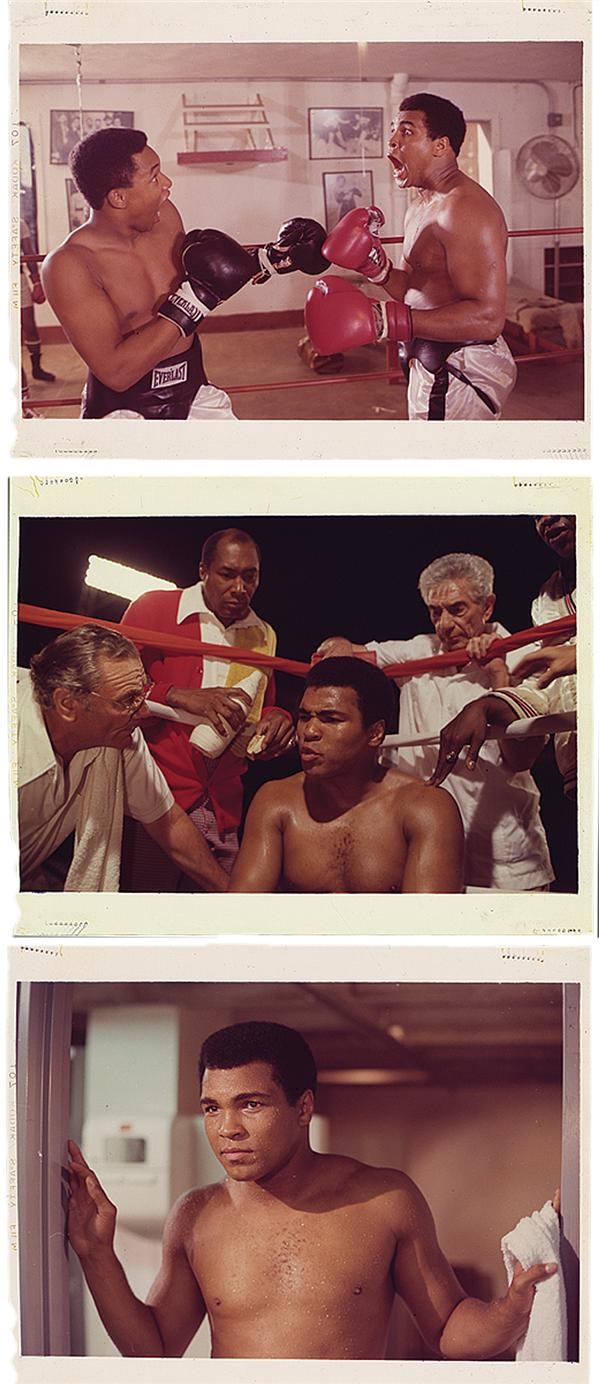 Muhammad Ali & Boxing - Muhammad Ali “The Greatest” (1977) Original Color Transparencies (50)