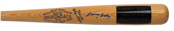 Baseball Autographs - Larry Doby Autographed Limited Edition Bats (10)