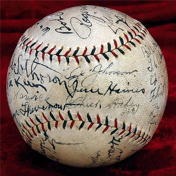 Baseball Autographs - 1926 World Series Cardinals Team Baseball