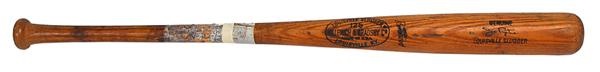 Baseball Equipment - 1965-68 Joe Pepitone Game Used Bat