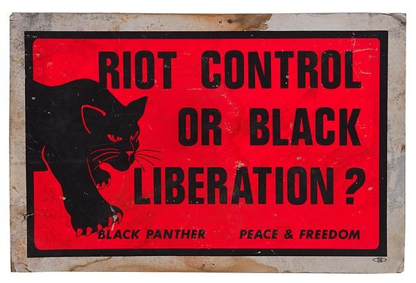 Black Panthers Original Poster