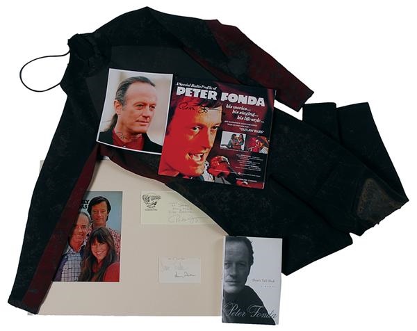 - Peter Fonda Collection with 3 Different Drawings by Young Peter for Father Henry Fonda