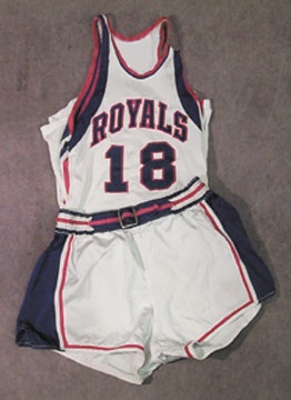 - 1963 Dave Zellar Cincinnati Royals Game Worn Uniform