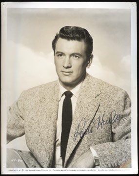 Movies - Rock Hudson Signed Photograph (8x10")