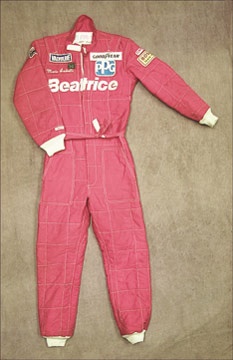 - 1985 Mario Andretti Race Worn Suit