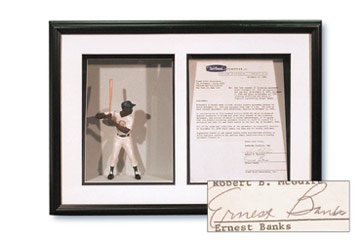 The Chicago Collection - 1962 Ernie Banks Hartland Contract