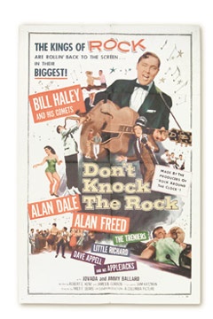 Classic/Internet - 1957 Don't Knock The Rock Film Poster