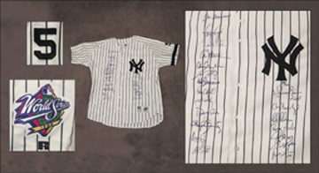 - 1999 New York Yankees Team Signed Jersey