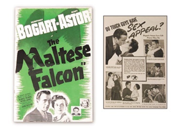 Movies - 1941 The Maltese Falcon Pressbook