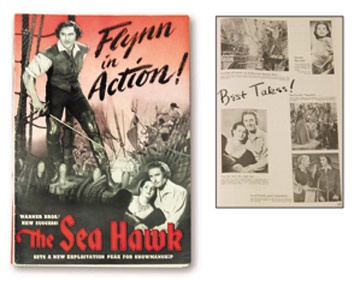 Movies - 1940 The Sea Hawk Pressbook