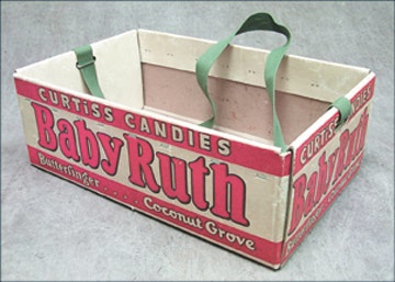 Memorabilia - 1930's Baby Ruth Stadium Vendor's Box