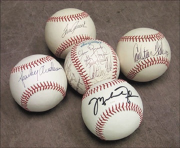 Autographed Baseball Collection (108)