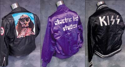 - KISS Band Members Owned Tour Jacket Collection (4)