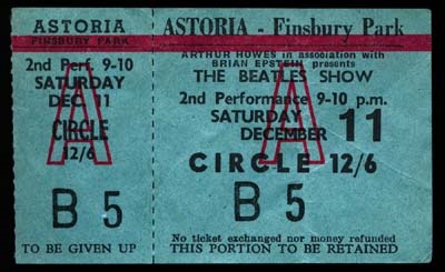 - December 11, 1965 Ticket