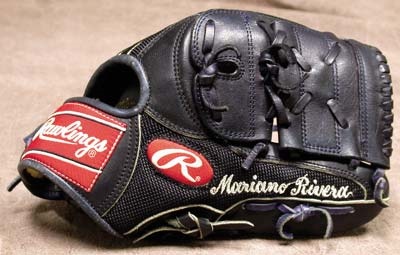 Circa 1998-99 Mariano Rivera Game Worn Glove