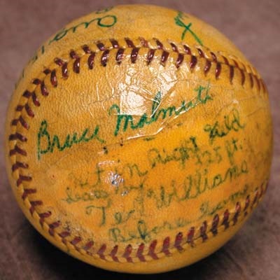 - 1959 Ted Williams Home Run Baseball