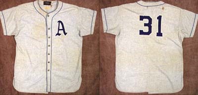 - Circa 1947 Nellie Fox Game Worn Jersey