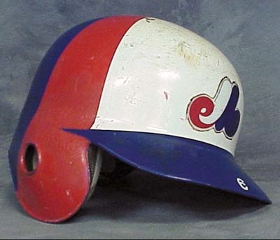 - Rusty Staub Game Worn Batting Helmet