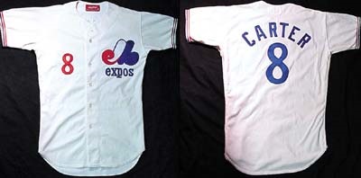 Expos - Gary Carter 1979 Montreal Expos Jersey