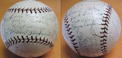 Clemente and Pittsburgh Pirates - 1925 Pittsburgh Pirates Team Signed Baseball