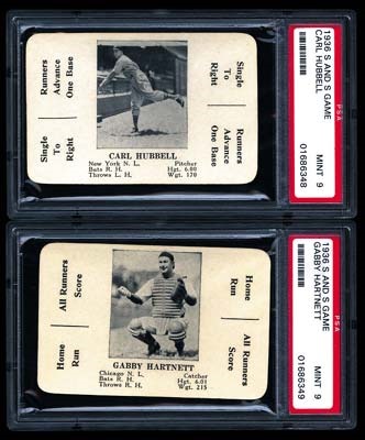 - 1936 S and S Game Lot of (18) PSA 8's and 9's
