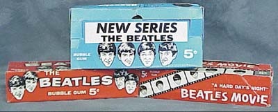 - The Beatles Gum Card Boxes (3) (8x3x1")