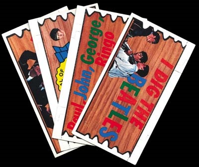 - The Beatles Complete Topps Plaks Set (55)