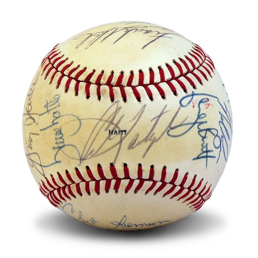 Baseball Autographs - 1979 American League All Star Team Signed Baseball