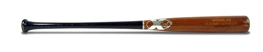 Baseball Equipment - Vladimir Guerrero Game Used Bat