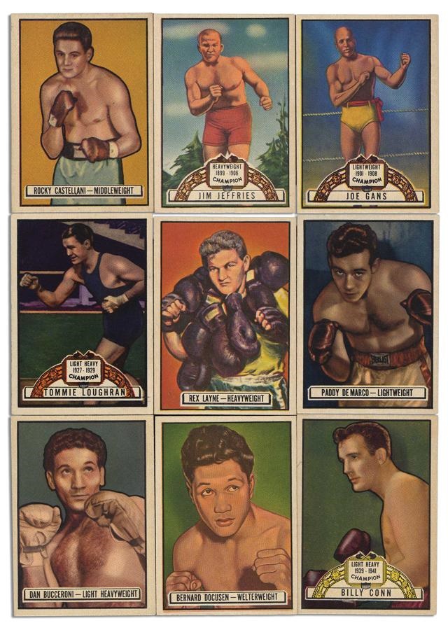 Muhammad Ali & Boxing - Collection of 34 Ringside Boxing Cards (NRMT)